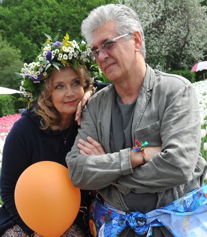 С третьим мужем актером Сергеем Мартыновым Ирина познакомилась на съемках фильма «Звезда шерифа», 1990 год