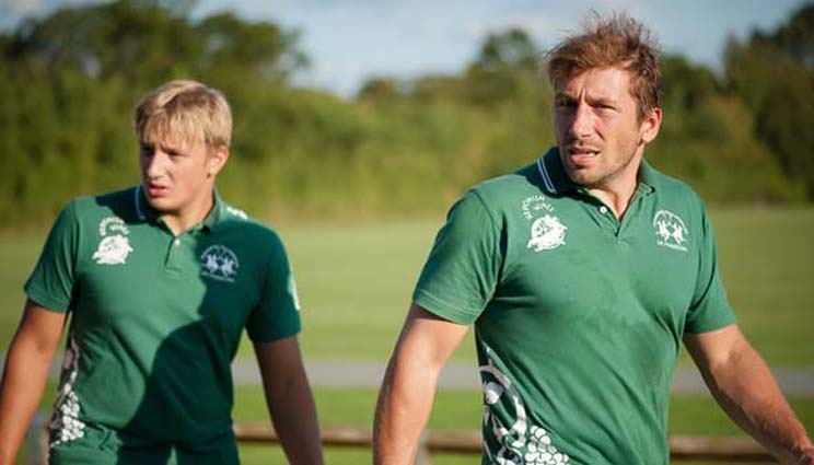 С сыном Ярославом. «Моя задача отца — чтобы дети росли людьми, независимыми от всех, в том числе от меня, с пониманием возможностей, которые им дает жизнь»