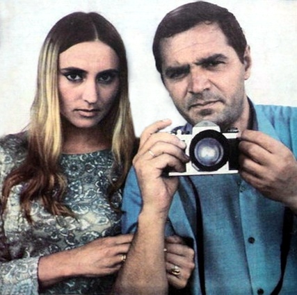 Лариса Кадочникова с мужем Юрием Ильенко, 60-е годы. «Ильенко сильно меня любил и постоянно повторял: «Если ты переедешь в Киев, я обязательно стану режиссером и буду тебя в главных ролях во всех фильмах снимать»