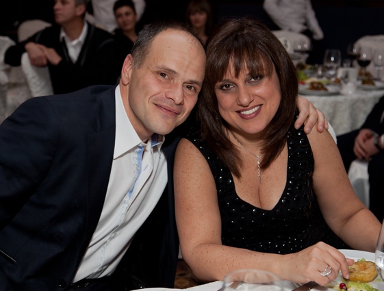 С супругой Милой