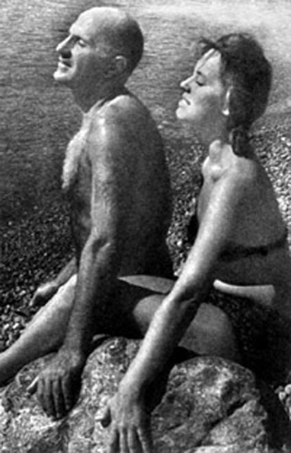 Владимир Зельдин с третьей супругой Иветтой, 60-е годы