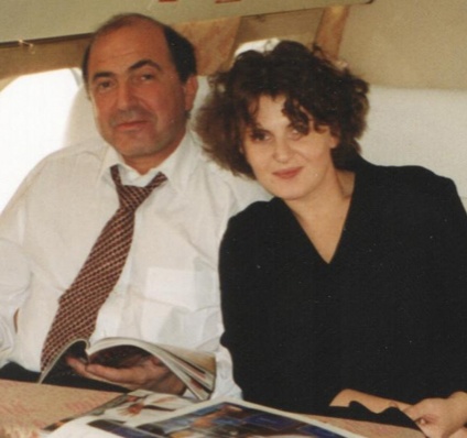 Лиза с отцом, 90-е