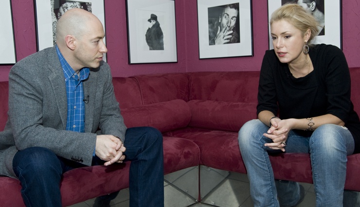 С Дмитрием Гордоном. «Фамилия и мешала мне, и помогала — все в жизни было, но то, что я с рождения в центре внимания, — факт»