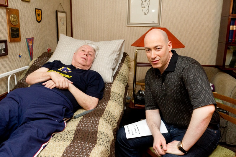 С Дмитрием Гордоном. «Желаю киевской и другим украинским командам медали завоевывать. Любые!»