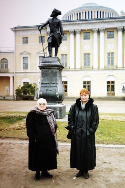 Мария Владимировна Миронова с Татьяной Егоровой, начало 90-х