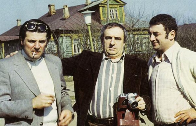 С Александром Ширвиндтом и Григорием Гориным, 70-е