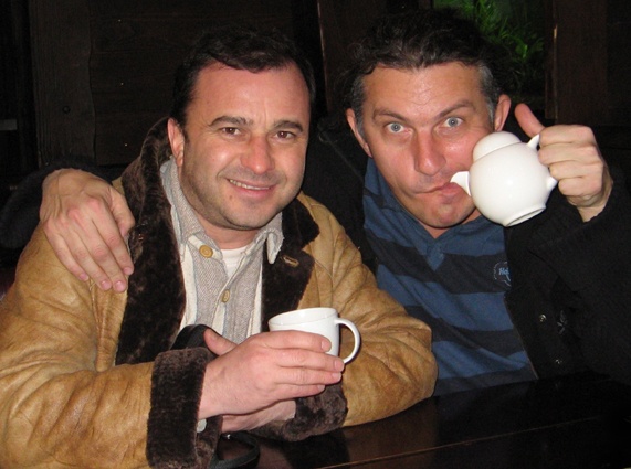 С Кузьмой Скрябиным (Андреем Кузьменко) Виктор Павлик дружил много лет