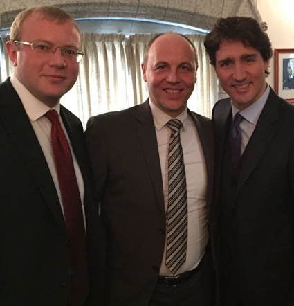 Украинская сторона (в лице Андрея Шевченко и спикера Андрея Парубия) хотела, чтобы канадский премьер-министр Джастин Трюдо увидел Украину разной