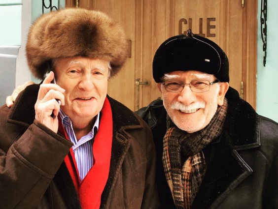 С художественным руководителем «Ленкома» Марком Захаровым