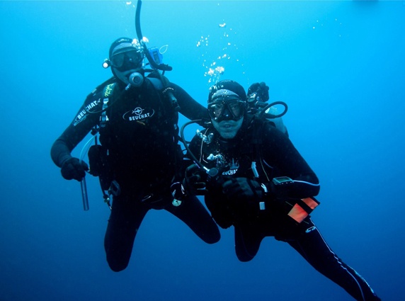 «Однажды вынужденно мы ходили метров на 60-65. Вообще, так глубоко не рекомендуется с воздухом ходить...»