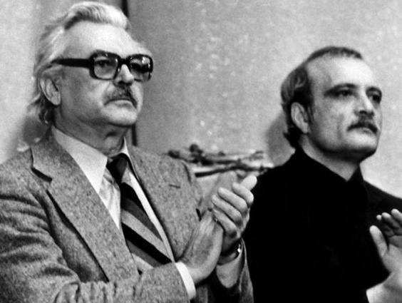 С Сергеем Бондарчуком. «Он очень много добра делал, никогда этим не бравировал и еще потрясающим магнетизмом обладал»