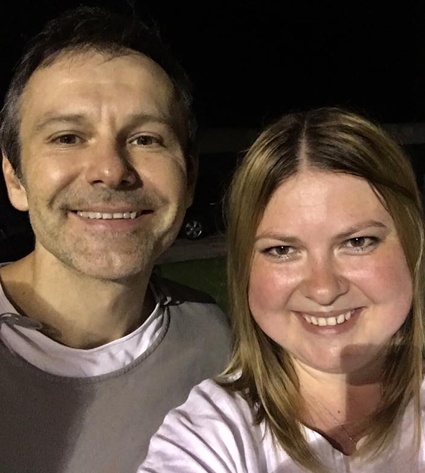 Екатерина Гандзюк со Святославом Вакарчуком