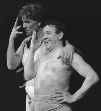 С Богданом Бенюком Анатолия Хостикоева связывает многолетняя дружба и сотрудничество на сцене любимого театра