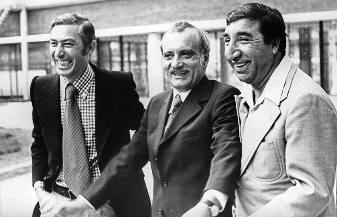 Вахтанг Кикабидзе, Георгий Данелия и Фрунзик Мкртчян, 80-е годы. «Когда говорят, что Кикабидзе не актер, а сам себя играет, это полная чушь и выдумки завистников»