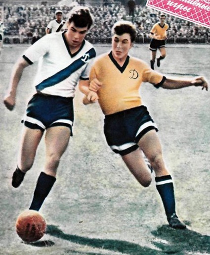 В борьбе с московским динамовцем Вячеславом Журавлевым