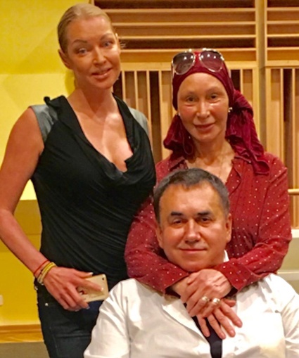 С прима-балериной Анастасией Волочковой и Татьяной Васильевой