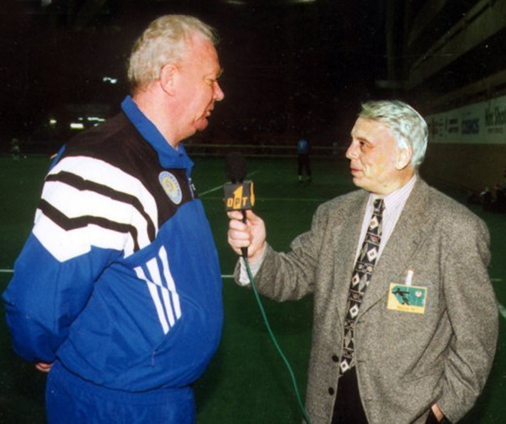 С Валерием Лобановским. «Человеком он был сложным, а тренером гениальным»