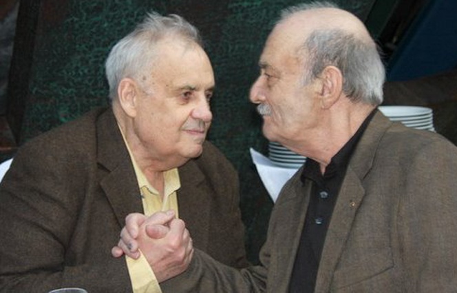 С Эльдаром Рязановым, конец 90-х