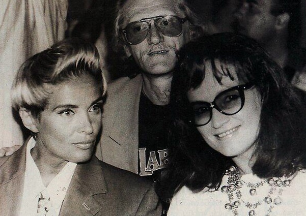 С поэтом Юрием Рыбчинским и Софией Ротару