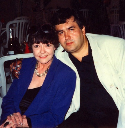 С легендарной Беллой Ахмадулиной