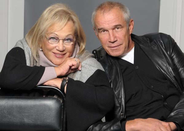 С режиссером и худруком театра «Современник» Галиной Волчек. «Галина Борисовна — мой учитель: она меня до сего дня воспитывает»