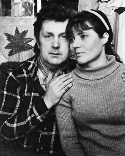 Художник Илья Глазунов с женой Ниной Виноградовой-Бенуа. «Я была для Глазунова музой, и Нина ко мне относилась великолепно, понимала, что мужу нужны эмоции для творчества»