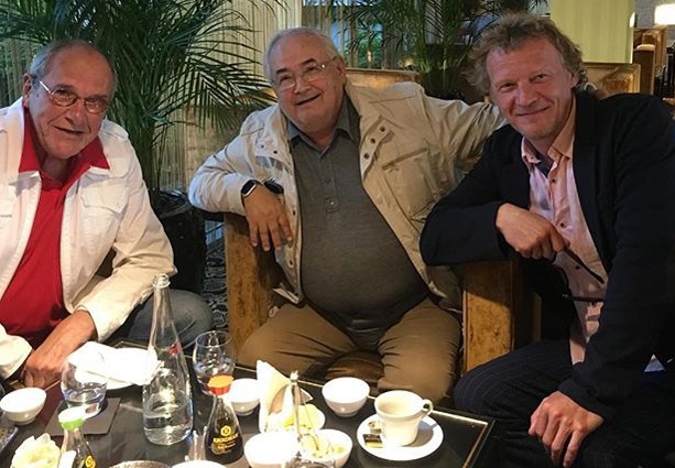 С Всеволодом Шиловским и Алексеем Серебряковым