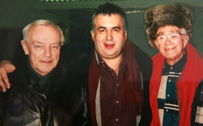 С Кириллом Лавровым и Игорем Дмитриевым