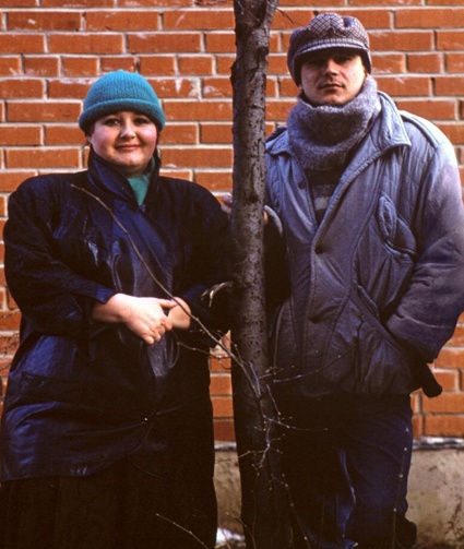 С будущим культовым российским режиссером Алексеем Балабановым Валентина Руденко в конце 80-х училась в Москве на Высших курсах сценаристов и кинорежиссеров Госкино СССР