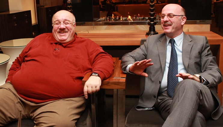 С отцом грузинского экономического чуда, реформатором и филантропом Кахой Бендукидзе