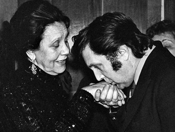 С писательницей, поэтессой и переводчицей, супругой Сергея Михалкова Натальей Кончаловской