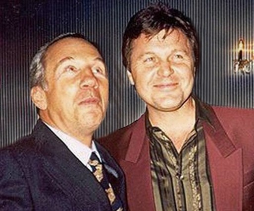 С Савелием Крамаровым, конец 80-х