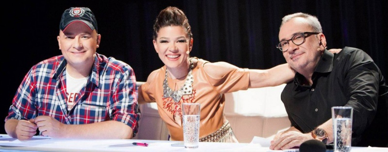 С Русланой и Константином Меладзе в жюри национального отбора на «Евровидение-2016»