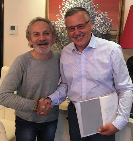 С Савиком Шустером. «Журналисты придворными при мне не будут, президентских каналов не будет — просто СМИ»