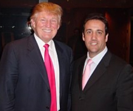 Дональд Трамп и Майкл Коэн. «То, чем занимался адвокат Коэн, являлось классической отмывкой денег»