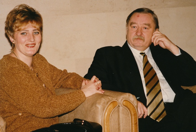 С супругой Светланой