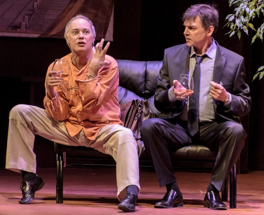 Бенефисный спектакль Владимира Конкина «Муж, жена и сыщик» был поставлен к 60-летию артиста