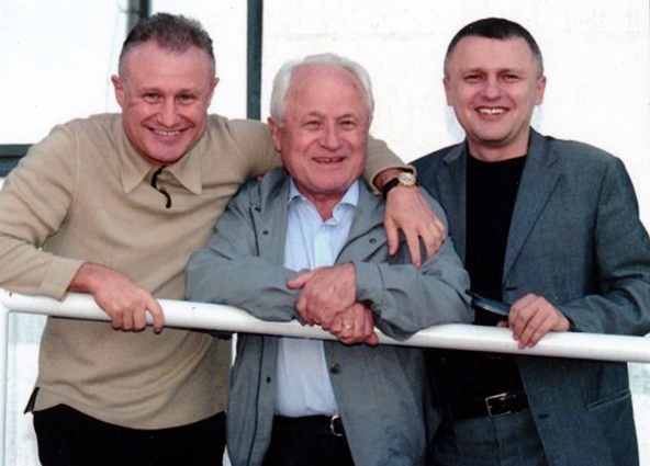 С сыновьями Григорием и Игорем. «Это самое большое мое богатство»