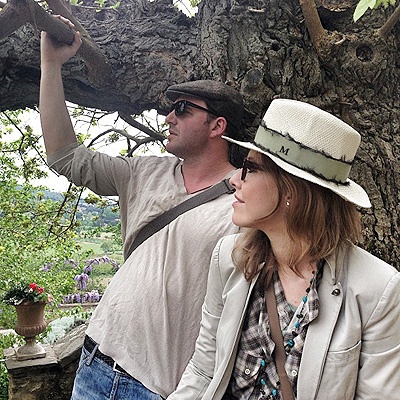 Супруги на отдыхе в Тоскане. Фото: instagram.com/belonika