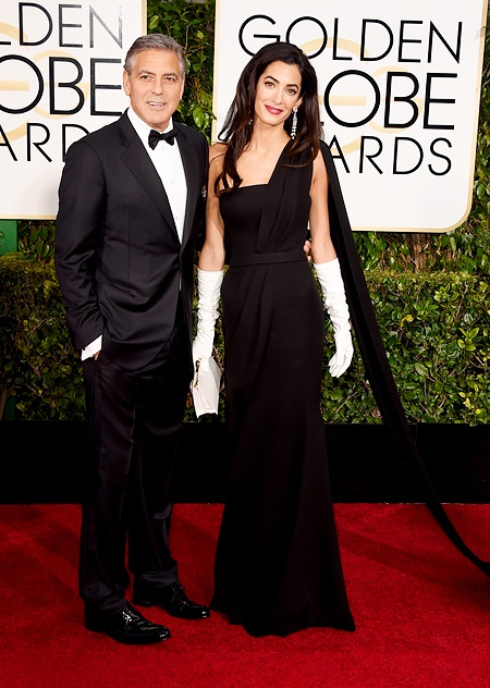 Джордж и Амаль Клуни. Фото: hellomagazine.com