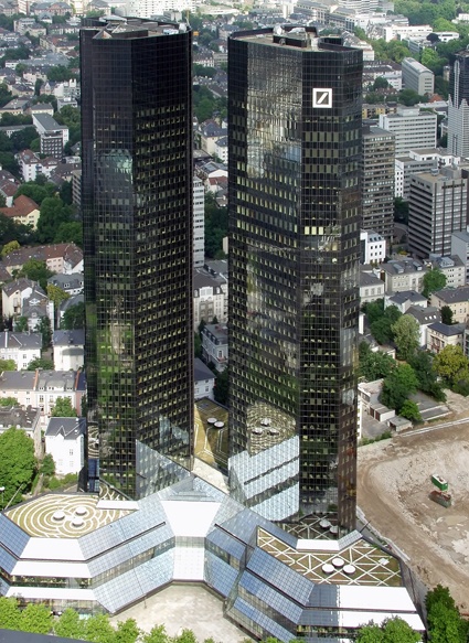 Штаб-квартира Deutsche Bank во Франкфурте-на-Майне