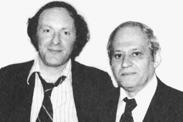 Иван Елагин с Иосифом Бродским в США, конец 70-х