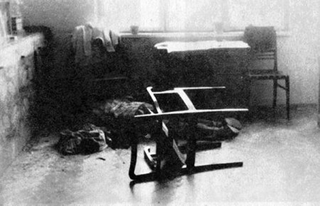Единственное существующее фото убитого Ярослава Галана в его львовской квартире на улице Гвардейской